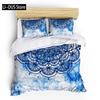 Watercolor Lotus Duvet Cover SetDecorative 3 Piece Bedding Set With 2 Pillow Shams Queen King Full Size All-Season Room Decor