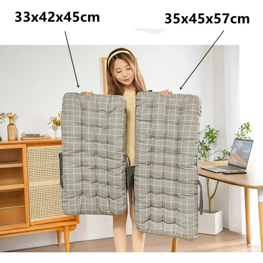 All-in-one Leisure Chair Cushion Rectangle Sofa Seat Mat Folding Portable Recliner Chair Cushion Home Decoration Backrest Mat