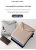 Men's 100% Pure Wool Knit Hoodie - Long Sleeve Solid Color Pullover for Autumn/Winter