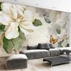 3d Retro Oil Painting Flowers Murals Living Room Tv Study Bedroom Home Decor Wall Papers For Walls 3d