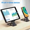 Adjustable Phone Stand Desktop Phone Holder Dock with Non-Slip Pad Compatible Smartphones and Tablets