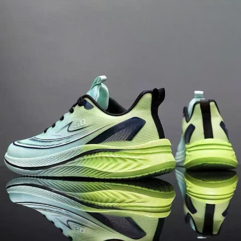 Men's Spring Summer Breathable Mesh Lightweight Soft Sole Running Shoes.
