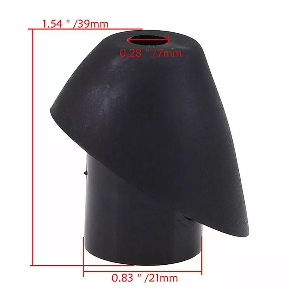 Sleek Black Antenna Bezel Base for Toyota For FJ For Cruiser Easy Installation