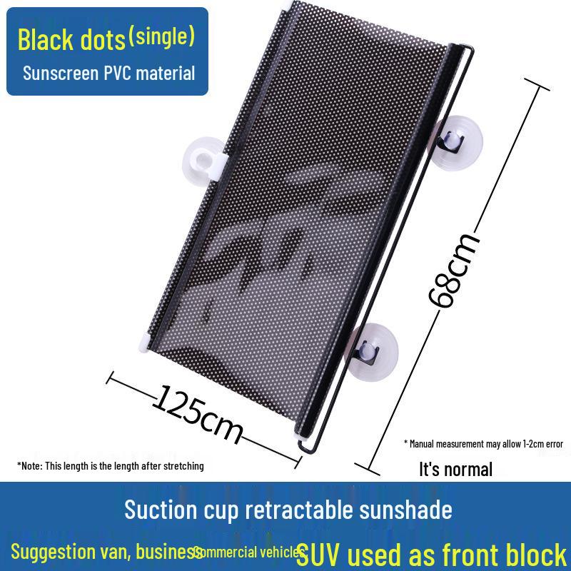 Automatischer Teleskop-Auto-Sonnenschutzvorhang zur Fensterisolierung