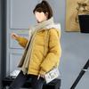 Winter Warm Hooded Coat Women Loose Down Jacket Ladies White Casual Slim Windproof Parka Outwear