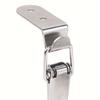 Stainless Steel Toggle Latch Locks - 2 Sets, 90-Degree Polished Metal Cabinet Door Latches with Screws, Heavy-Duty Quick