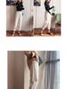 Apricot Jeans 2025: Women's Trendy Loose High-Waist Straight-Leg Harem Carrot Pants 