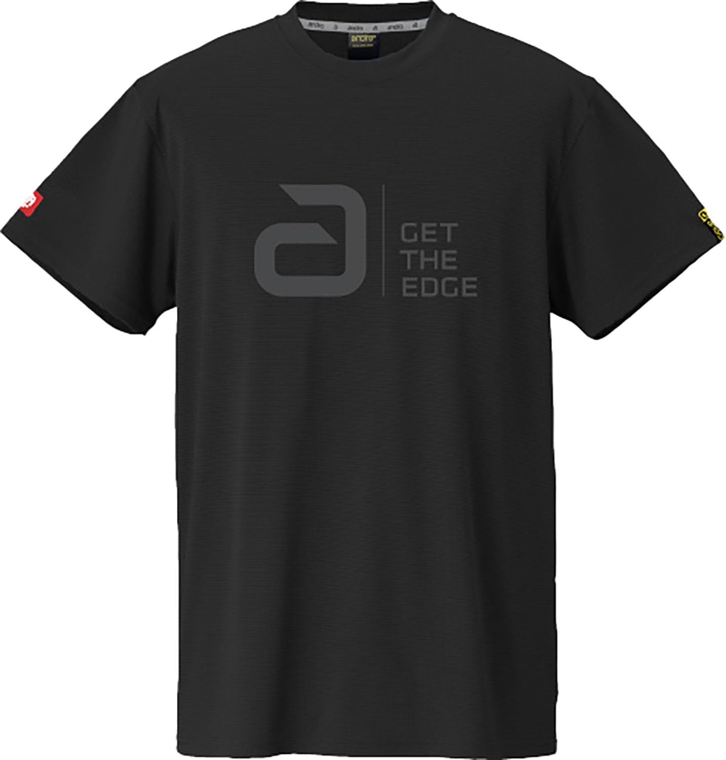 

Andro Table Tennis Game Officially Approved by the Japan Table Tennis Association Unisex Napa Deo Black x Size XS Shirt, (JTTA), T-Shirt, CI, Black,