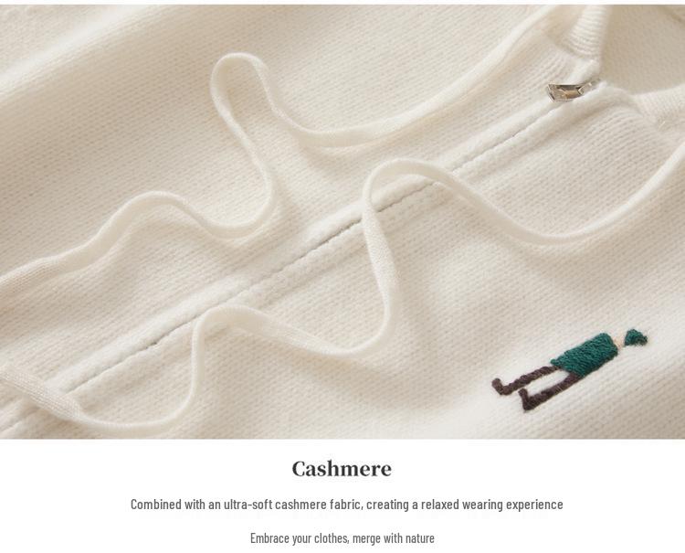 Women's Versatile Knit Hooded Vest Cardigan for Autumn/Winter