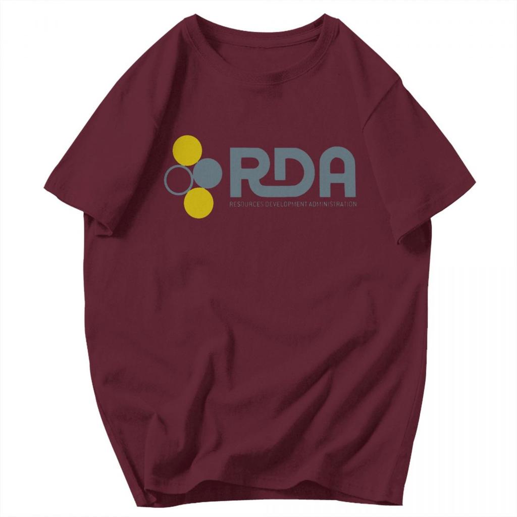 Men T Shirt RDA Company Resources Development Administration From Avatar Movie Summer Y2K Graphic Tees Unisex Clothing T Shirts