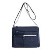 Women Multi Pocket Large Capacity Nylon Crossbody Bag with Adjustable Strap for Daily Commute