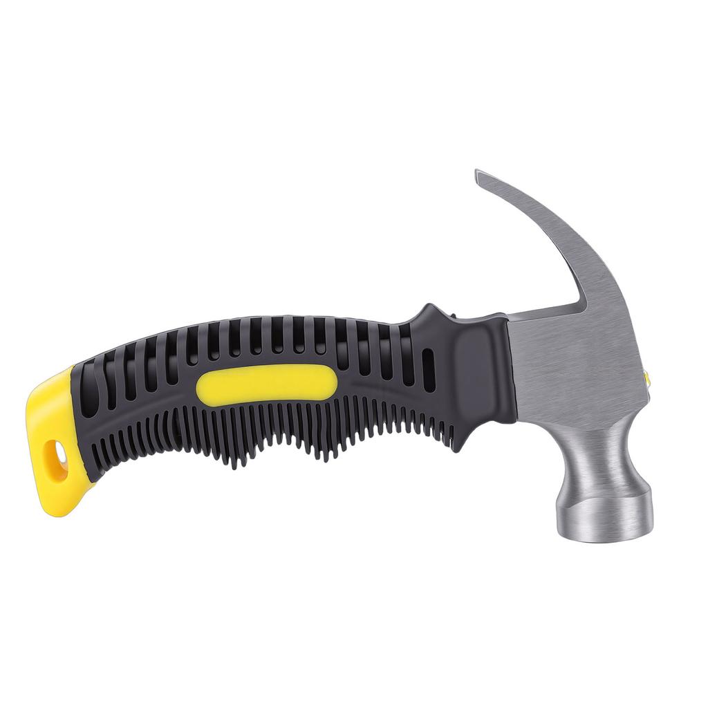 Double Head Skirting Thread Seamless Nails Zinc Coated Steel 2 Sided Nails with 5 Sleeve Tool Claw Hammer Gloves for