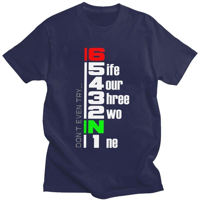 Motorcycle Gear 65432N T Shirt for Men Pure Cotton Tshirt Casual Tees Short Sleeves Motorbike Motocross Motor Sport Tshirts