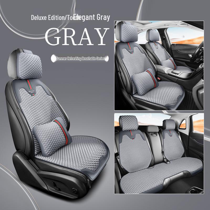 Non-Slip All-Season Air Layer Car Seat Cushion Set
