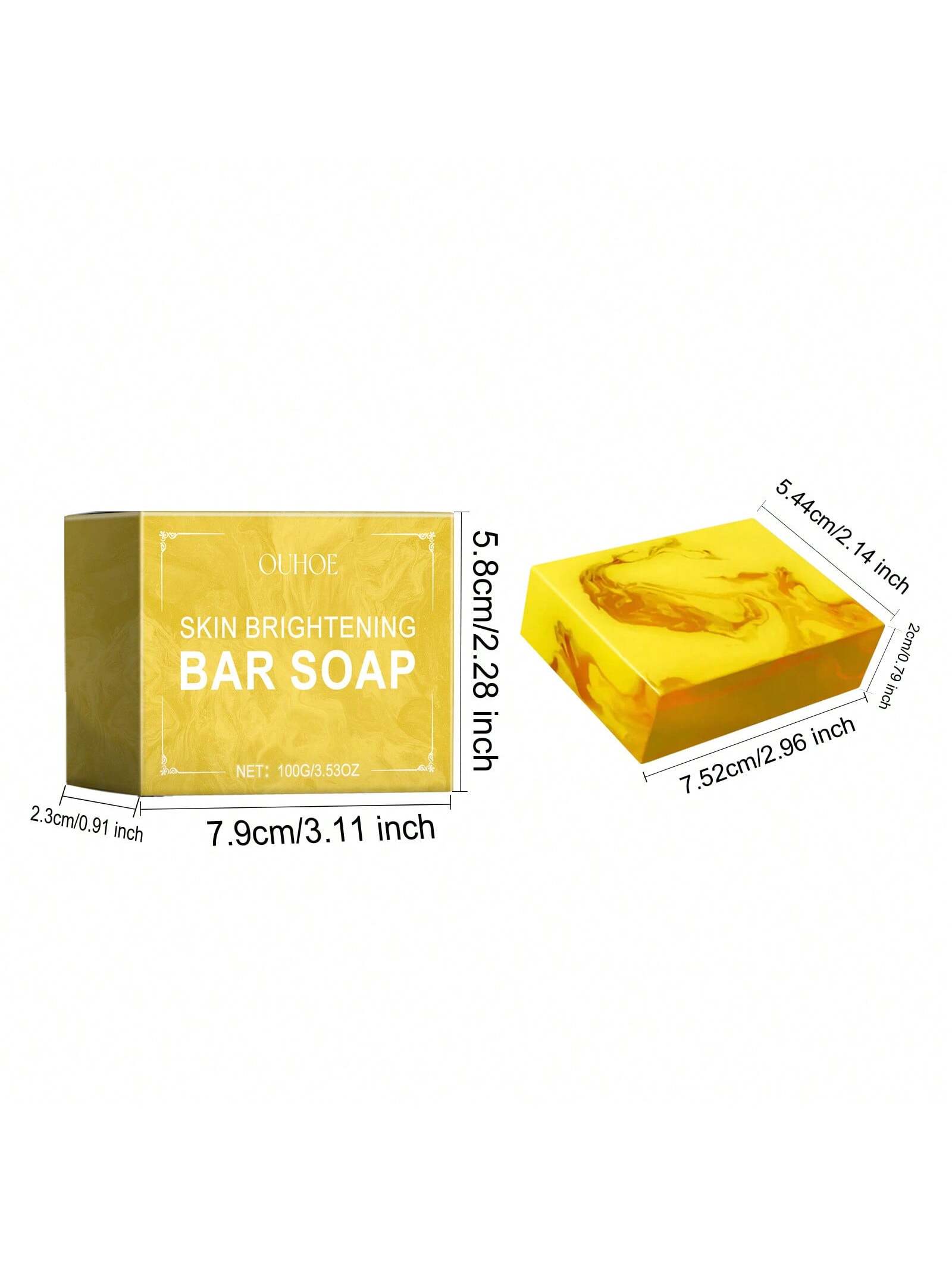 

100 грамм мыла с койевой кислотой бережно очищает кожу, уменьшает пигментацию, осветляет кожу, увлажняет и очищает поры one-size имбирный