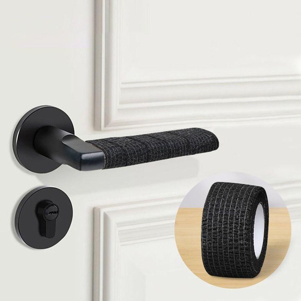 Anti-Slip Door Handle Tape Anti Collision Door Handle Cover Portable Doorknob Protector  Home