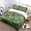 "Kids Playroom Road Map Set" Soft Comfortable Duvet Cover Bedding Set Included 1*Duvet Cover & 2*Pillowcases gift