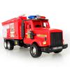 Children's Large Inertia Fire Truck Toy City Rescue Fleet Ladder Water Tank Model Boys Truck