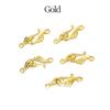 10pcs Antique Bronze Gold Musical Note Shape Zinc Alloy Toggle Clasps Hooks For Necklace Bracelet Jewelry Making Supplies DIY