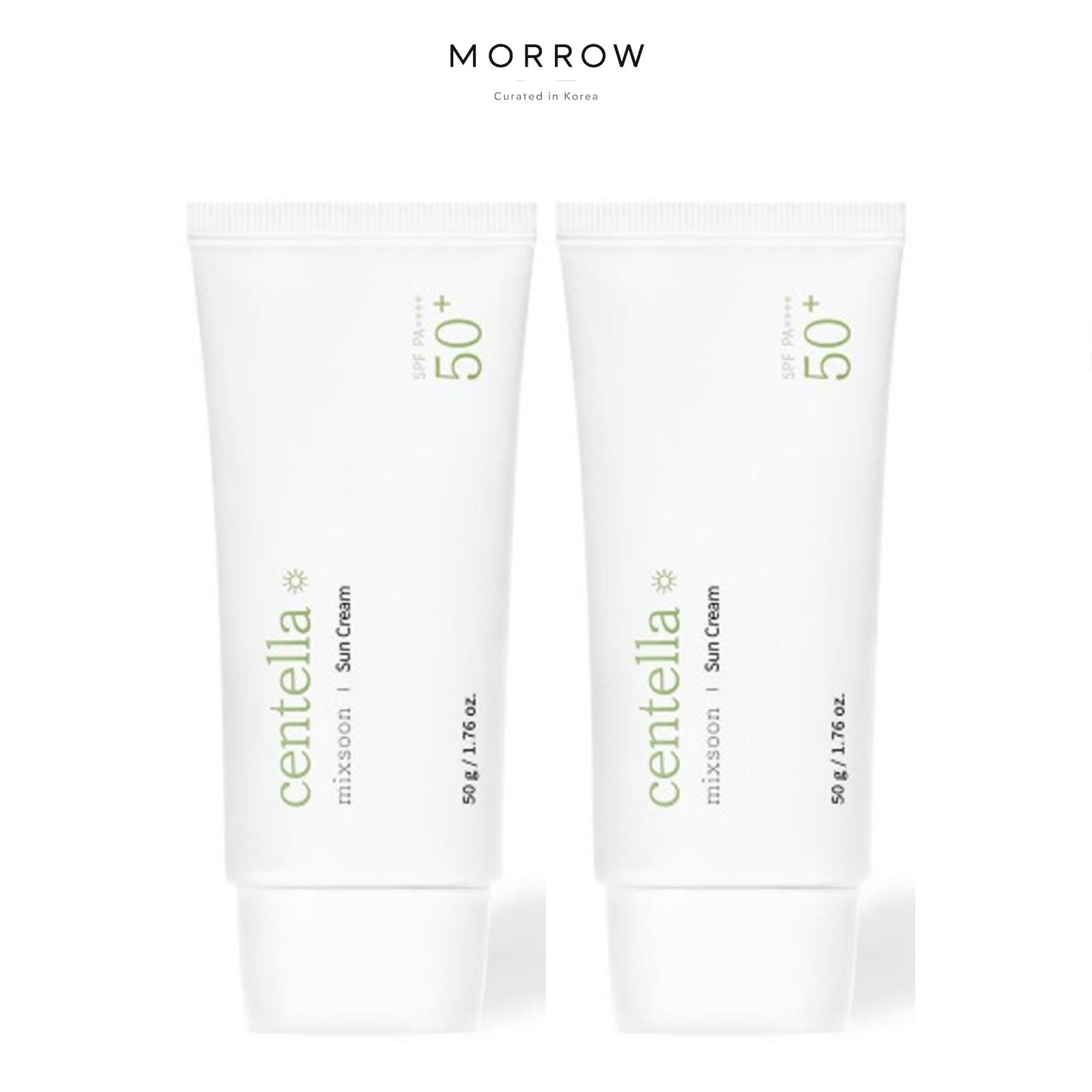 [Mixsoon] Centella Sonnencreme LSF 50+ PA++++ Feuchtigkeitsspendende Tägliche Sonnencreme 50ml 50ml 2EA
