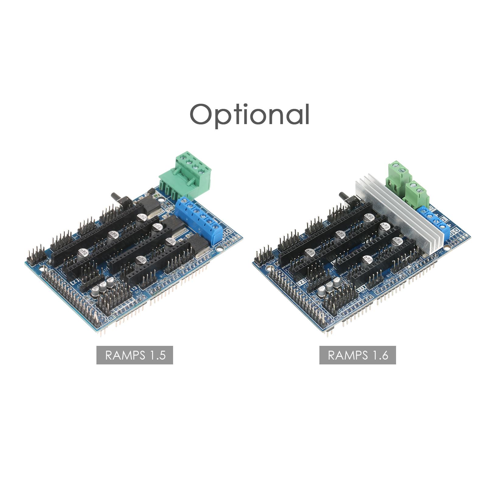 

Stepper Motor Controller, Ramp Control Board 1.6 3D Printer Compatible Control Board for Versatility and Matching a Wide Range of Applications