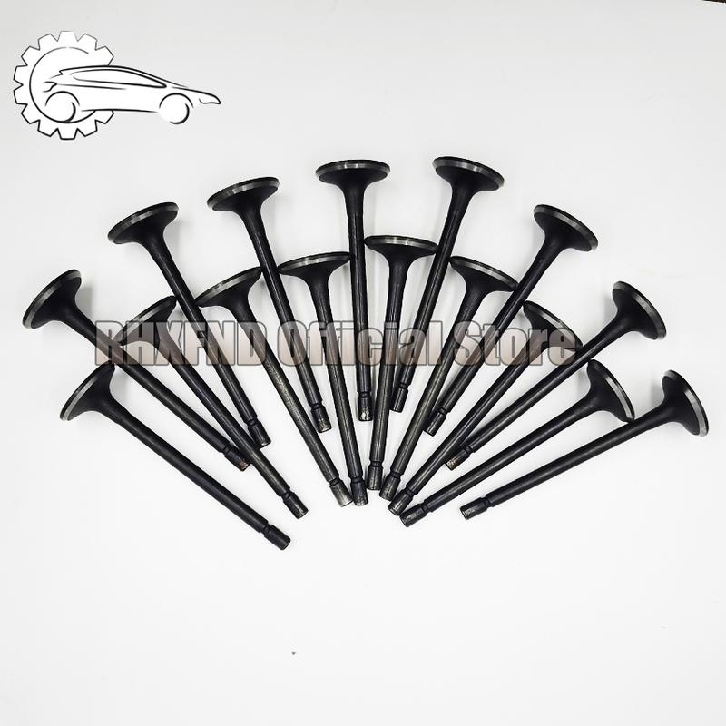 D4EA Intake Valve and Exhaust Valve For Hyundai SANTAFE TUCSON TRAJET ELANTRA 2.0L L4 16V 22211-27000 22212-27000