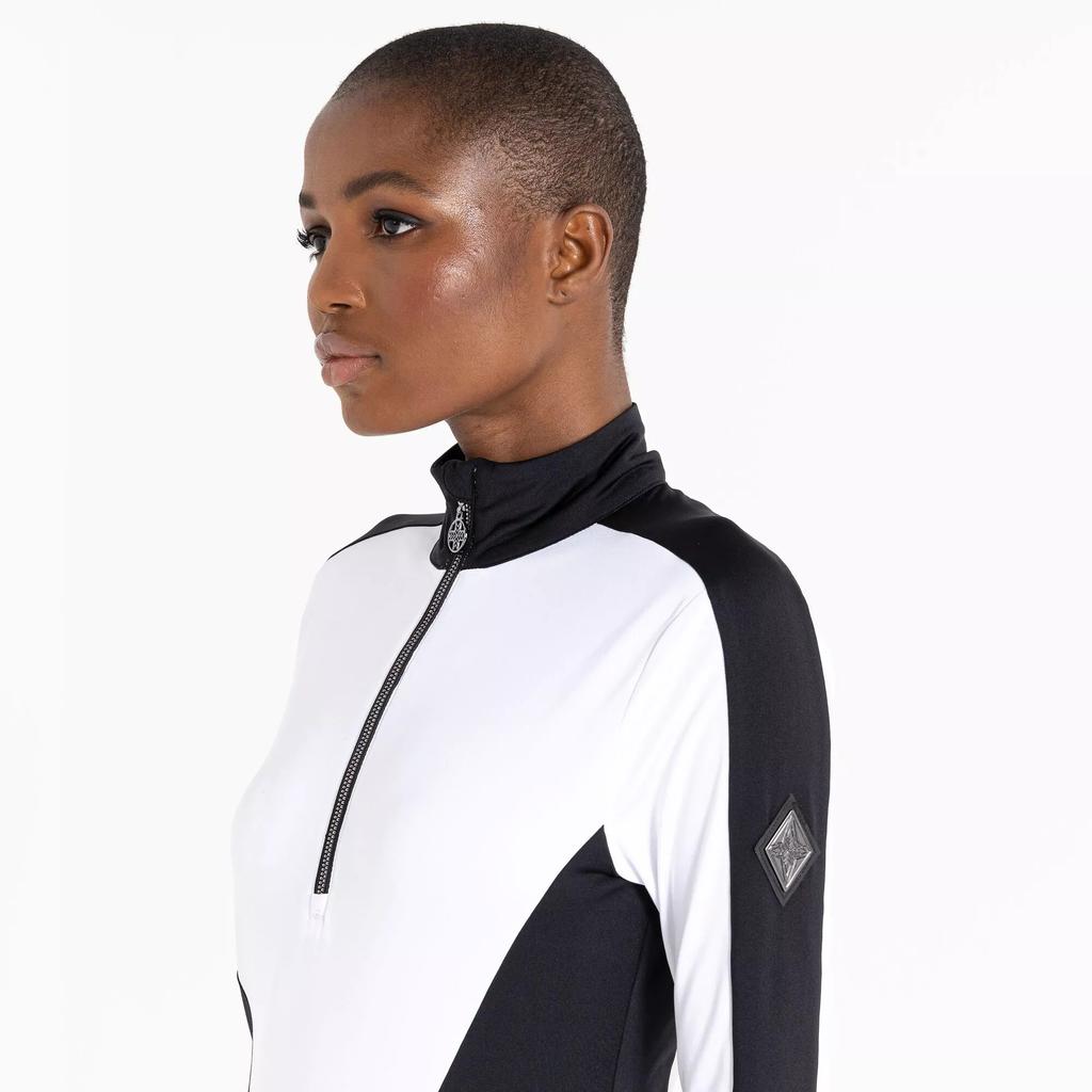 Dare 2B Womens/Ladies Julien Macdonald Excursive Contrast Half Zip Fleece Top
