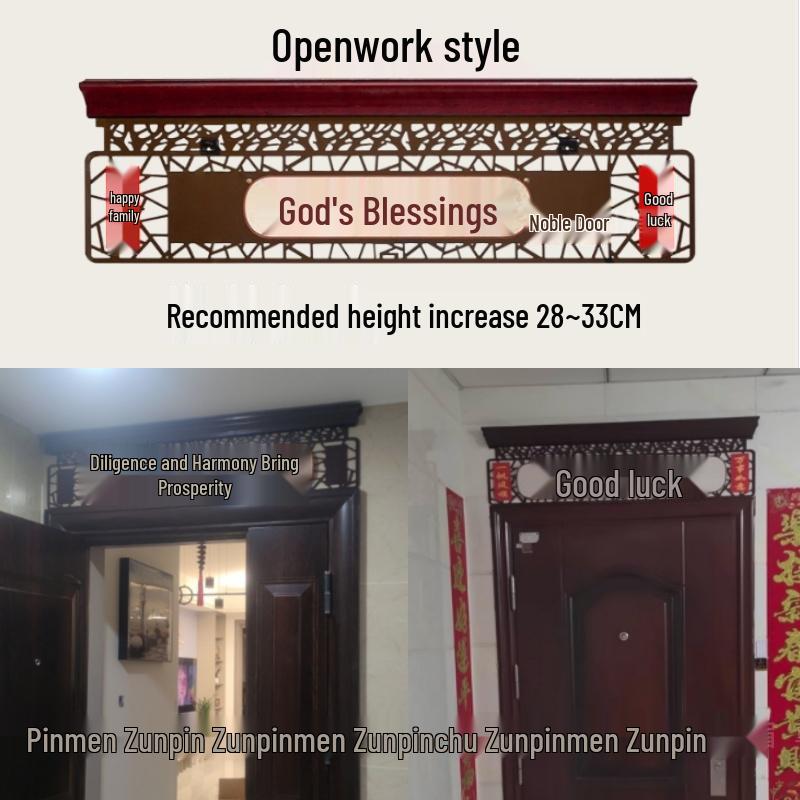 Lintel Heightening Anti-theft Entrance Door Customization & Beautification