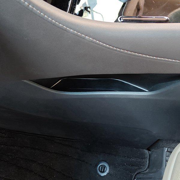 Under-Seat Storage Box for Right-Hand Drive Toyota Alphard/Vellfire 40 Series Passenger Side.