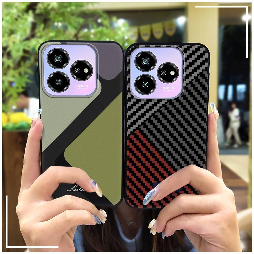 Phone Pouch Silicone Phone Case For ZTE Blade V60 Design/Axon 60 Lite Anti-dust Cartoon Dirt-resistant Anti-knock TPU