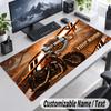 Custom Name Text Mouse Pad Harley-Davidson Personalized Desk Pad For Work And Gaming