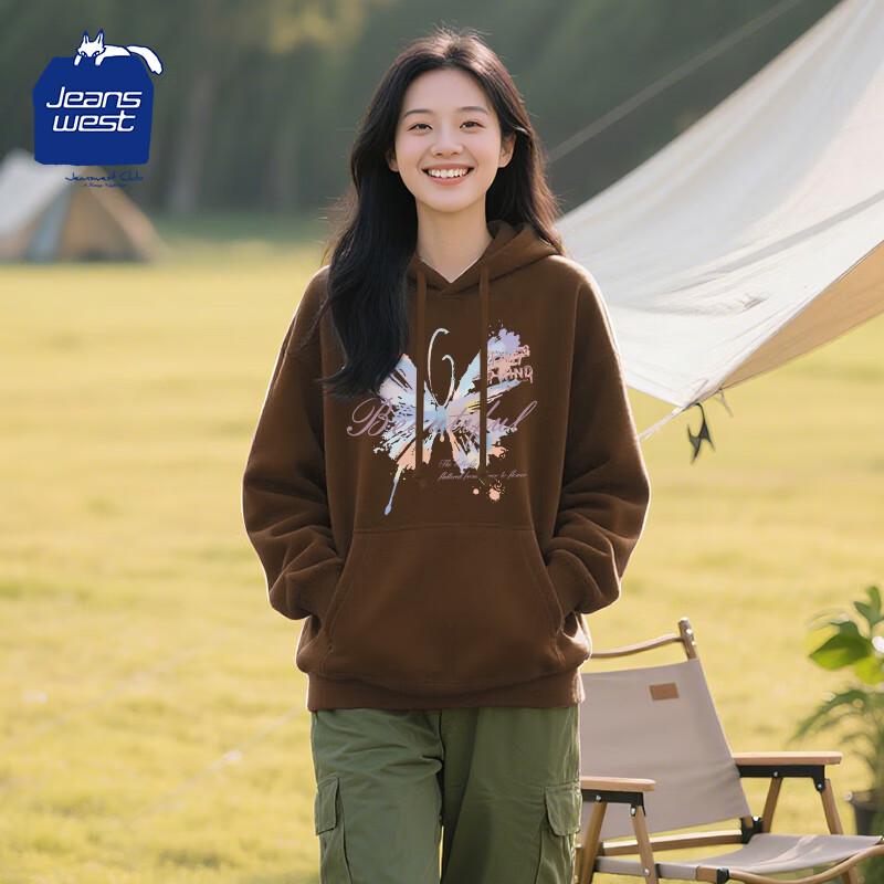 Jeanswest Club Women's Casual Hooded Sweatshirt