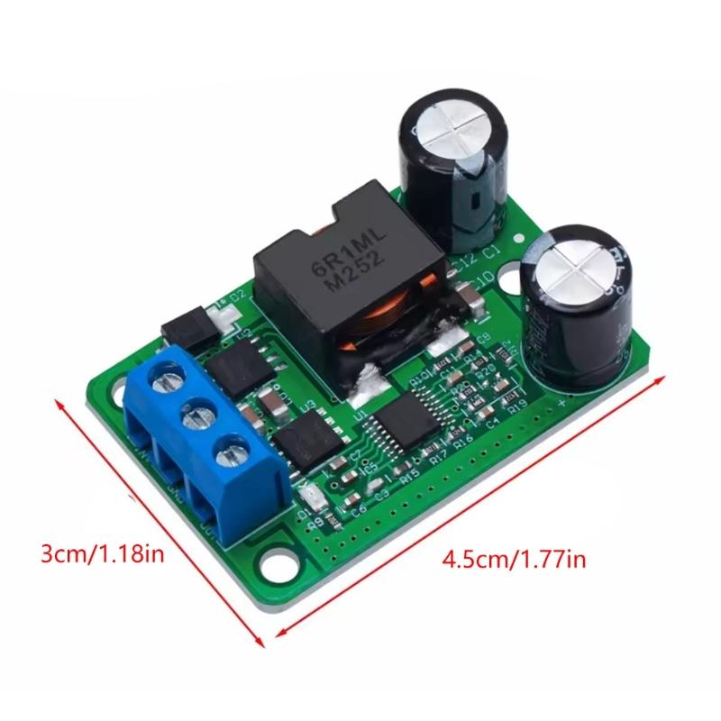 5A Bucking Converters Power Module with Reverse Polarity Protections Wide Input Voltages 9-35V Output 5V Compactly Design for DIY Electronics