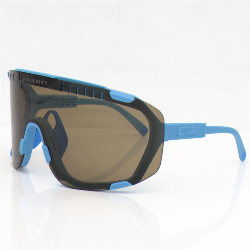 Polarized Cycling Glasses DEVOURS Outdoor Sports  Running Mountaineering Cycling Wind and Sand Resistance