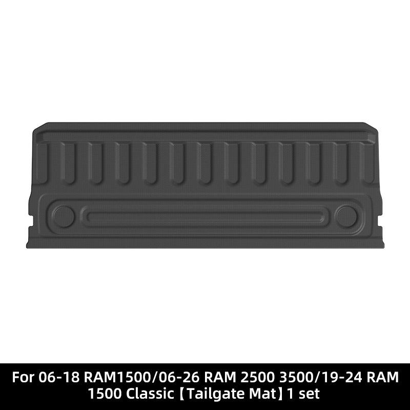 Waterproof Eco-Friendly TPE Car Floor Mats for 2019-2024 Dodge Ram 1500
