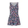 Women's Casual Floral Printed Summer Bohemian Beach Dress With Pockets V-Neck Tank Dress