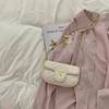 Xiaoxiangfeng Bag Women'S Summer Small Fresh Green Diamond Chain Bag Trendy Versatile Small Square Bag Women