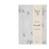 A5 Cloth-Textured Hardcover Notebook with Custom Embroidered Logo and Fresh Style Pattern