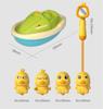 Children's Showerhead Shower Toy Little Yellow Duck Electric Rotating Showerhead Water Spray Baby Shower Toy