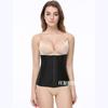 Women Latex 9 Steel Bones Sports Fitness Waist Trainer Body Shaper Corset