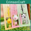 Lovely Cartoon Animal Water Sound Bell Keychain Adorable Bag Pendant Gift Idea