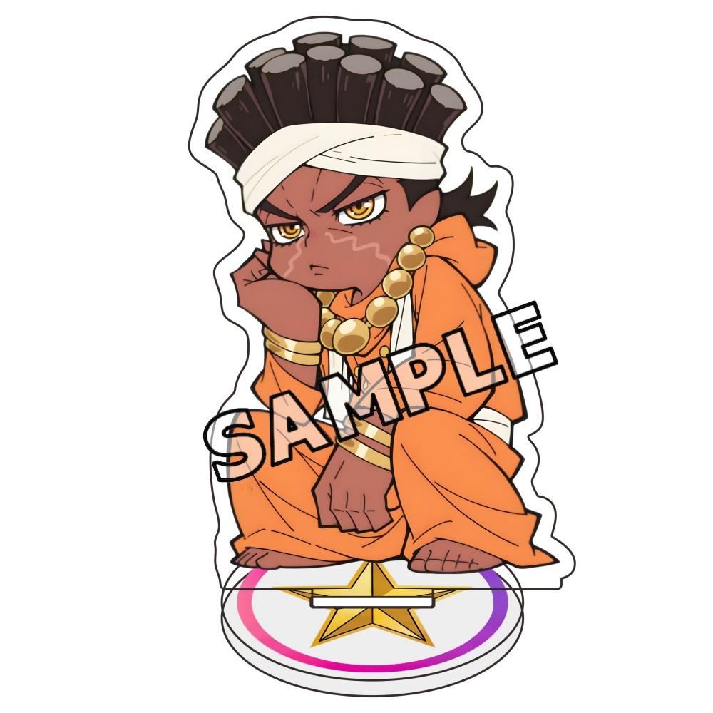 Anime JoJo's Bizarre Adventure Giorno Bruno Dio Acrylic Stand 10cm Figure key Cosplay Props Desktop Decor Birthday Gift