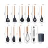 35 Pieces Multifunctional Kitchen Gadgets Cookware Set Whisk with Holder for Professionals