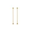 La Monada Tassel Women Drop Silver Earrings 925 Sterling Silver Fine Jewelry for Women Dangle Hanging Ball Earrings Chain