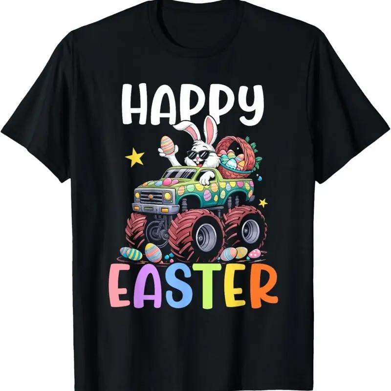 

Happy Easter M0nster Truck Eggs T Shirt 5XL різнокольоровий