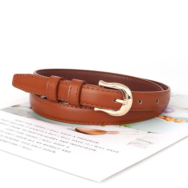 Women S Fashion Versatile Belt For Suit And Jeans