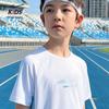 ERKE Boy's Summer Cooling Quick-Dry Patchwork T-Shirt