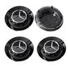 4 PZ 147mm C-1028 17028 Coprimozzo Ruota Auto Tappo Stemmi Logo Per Mercedes Benz AMG G350 G500 G63 S680 GLS600 Accessori
