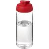 Sports Bottle with Flip Lid, 600 Ml H2O Active® "Octave Tritan™" Clear Transparent