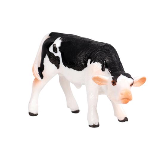 Realistic Cow Cattle Figurine Model Crafts Ornaments Educational Kids Toy Gift